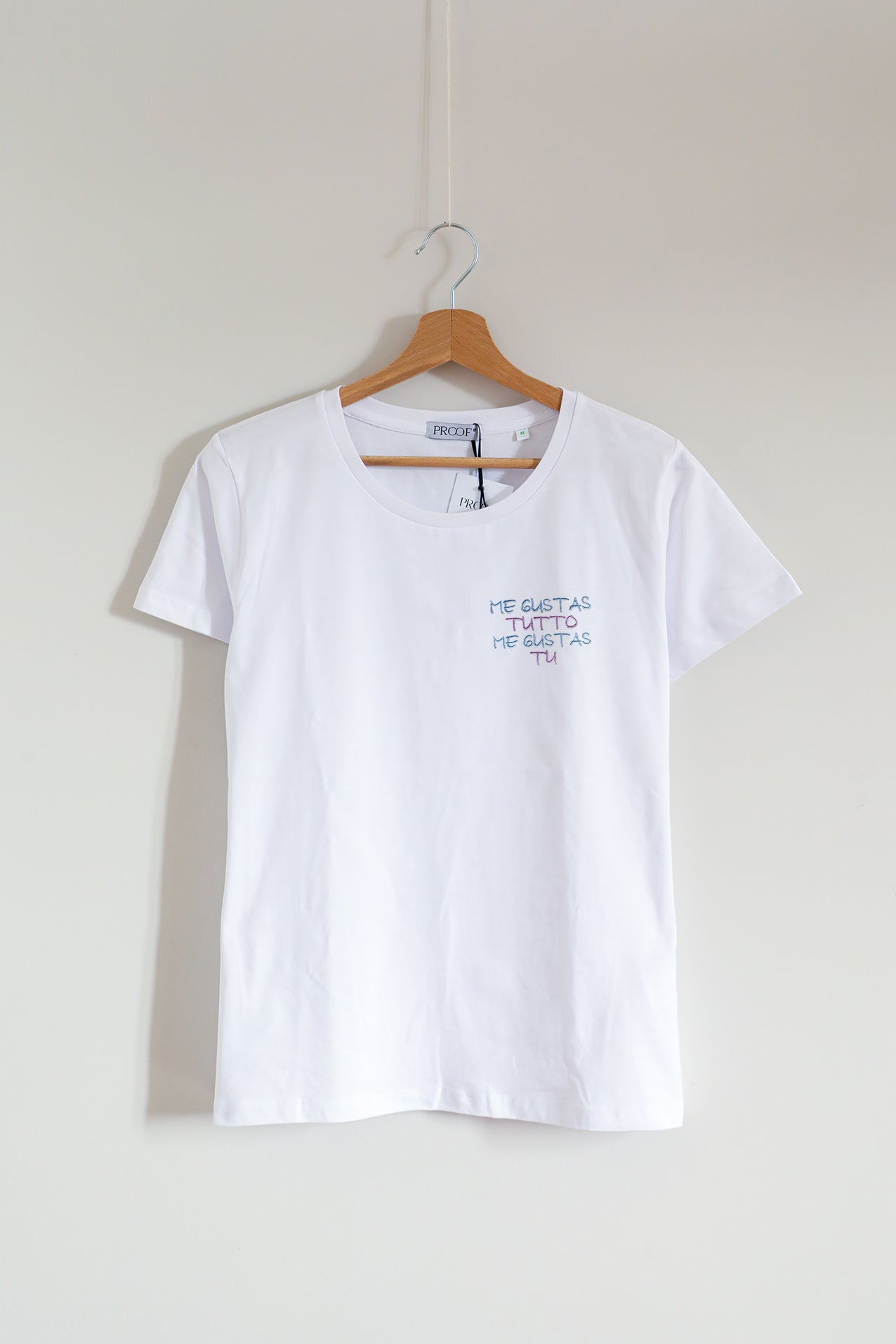 Tshirt "me gustas tutto me gustas tu"