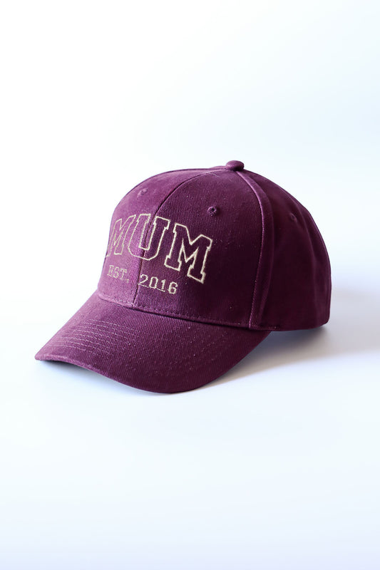 Cappellino "MUM est. + anno"