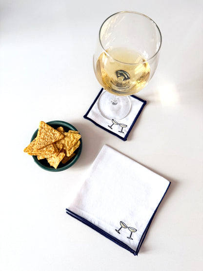 Set x6 tovaglioli da aperitivo