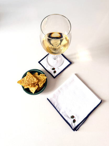 Set x6 tovaglioli da aperitivo