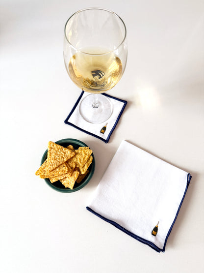 Set x6 tovaglioli da aperitivo