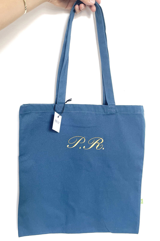Shopper personalizzata Petrolio