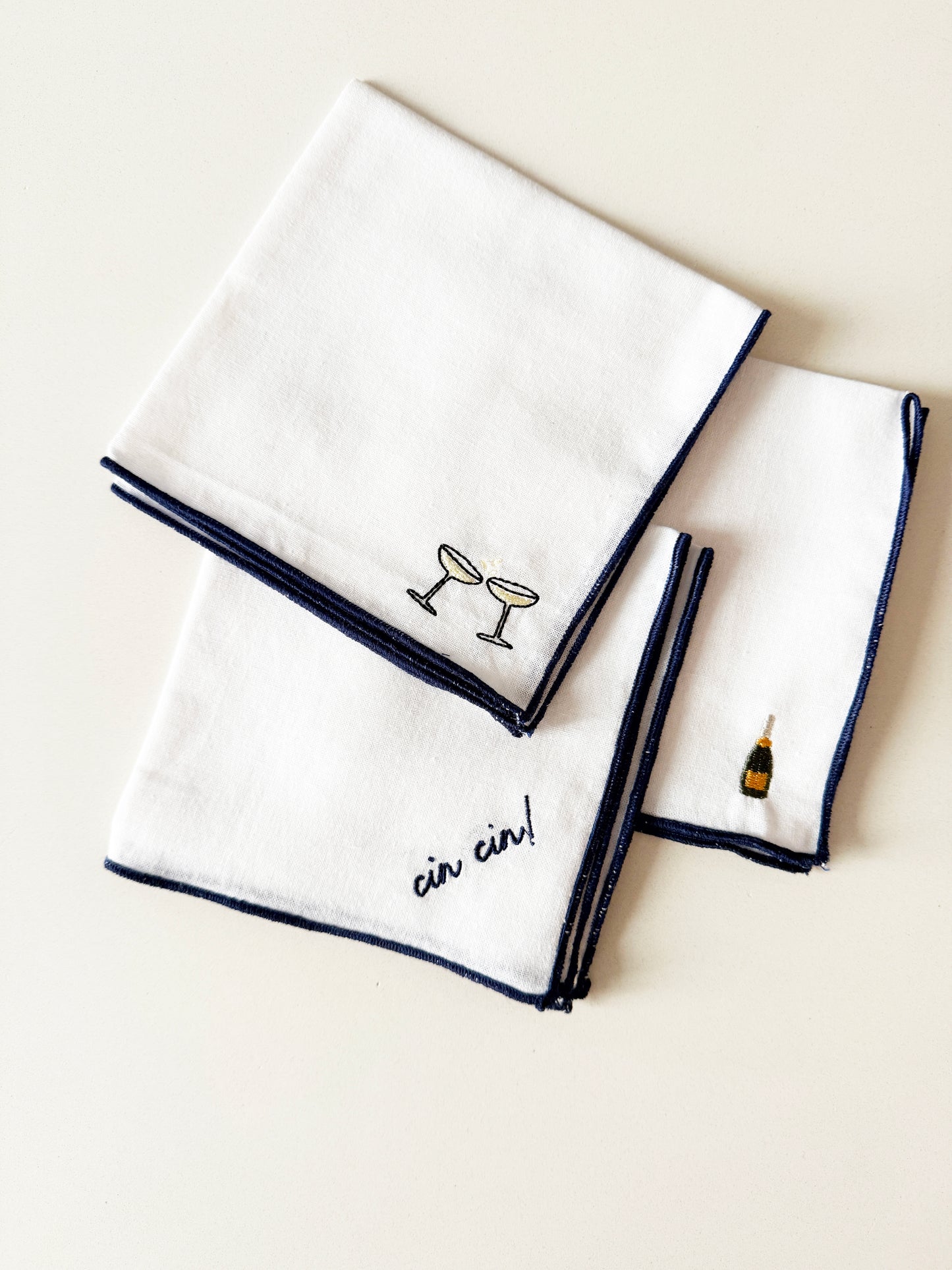 Set x6 tovaglioli da aperitivo