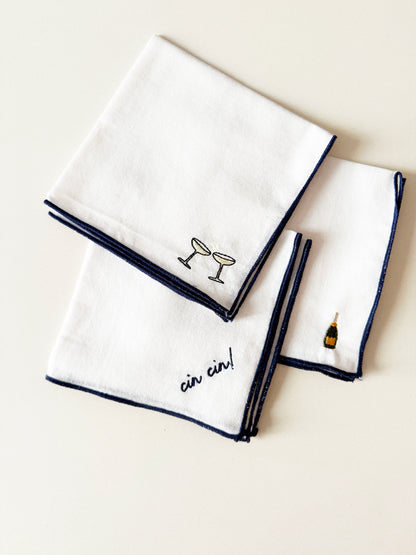 Set x6 tovaglioli da aperitivo