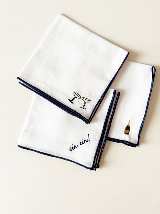 Set x6 tovaglioli da aperitivo