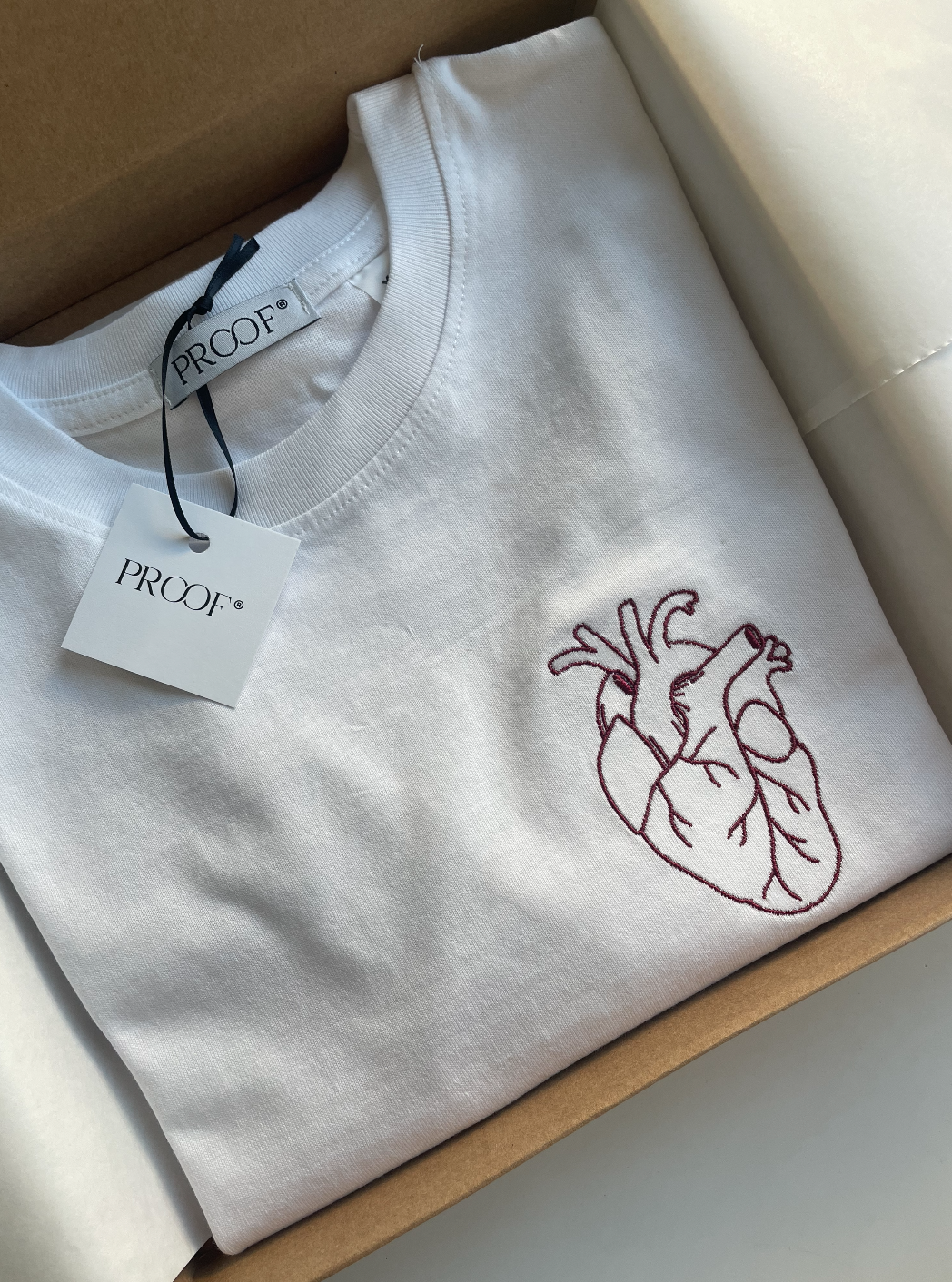tshirt cuore anatomico