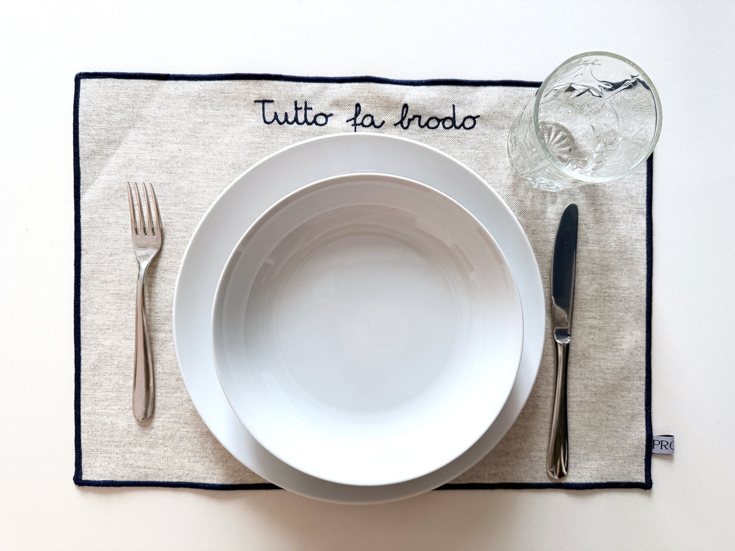 Tovaglietta "Tutto fa brodo"